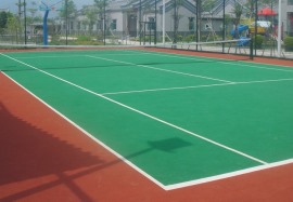 顺德丙烯酸网球场施工建设 承接网球场地坪铺设工程